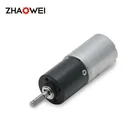 high reduction high torque 16mm 384 : 1 ratio gearbox metal spare parts with gear head motor