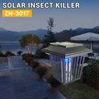 Multifunctional Mini USB Rechargeable Electric Fly Killer Solar Powered Mosquito Bug Zapper
