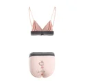 Bra Fashion Elegant Seamless Women Cup Bag Sexy Plain Lingerie Panties Strap Eye Hot Spandex Anti
