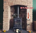 Fan Double Bladed Twin Motor Stove Top Fan Portable Heat Powered Wood Pellet Fireplace Parts