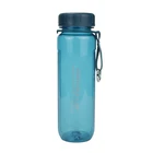 Office 500ml sport water plastic bottle with times to drink