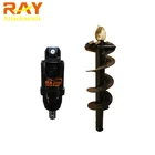 REA2000 Ground Hole Drilling Machines Earth Auger for 1~2.5T Excavator