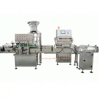 Glass Machine Automated 100ml Glass Bottle Liquid Dispensing Filling Sealing Machine Line
