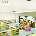 Children Furniture Wooden Children Study Table And Chairs Kids Preschool Furniture Kindergarten Wooden Desk