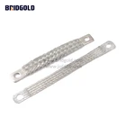 Electrical Braid Electrical Grounding Strap Copper Braid Wire Connector Tinned Copper Braid For Lithium Battery