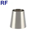 To Concentric Reducer RF Sanitary SS304 3A 1.5" To 1" Welded Concentric Reducer Polished Surface
