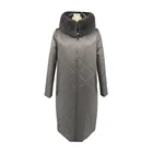 Hot sale hooded large size women's cotton jacket women loose and casual winter real fur collar cotton jacket