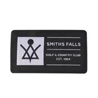 High Quality Custom Garment Logo Woven Label Fabric Heat Transfer Sticker for Clothing