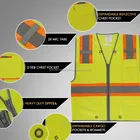 Breathable Reflective Construction Vest High Visibility Vest