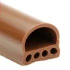 Aluminum alloy door and window seal strip
