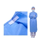 White Operating 30mm White Hook And Loop For Disposable Operating Gown And Protected Clothes