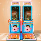 Kids coin operated Cutey Run Cool colorful light coin operated video game redemption lottery game machine for kids