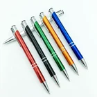 Promotional hot sale plastic ballpoint pen with logo for business give aways