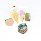 Custom Gift Metal Beautiful Badge Food Theme Lapel Pin Soft Enamel Zamac Souvenir