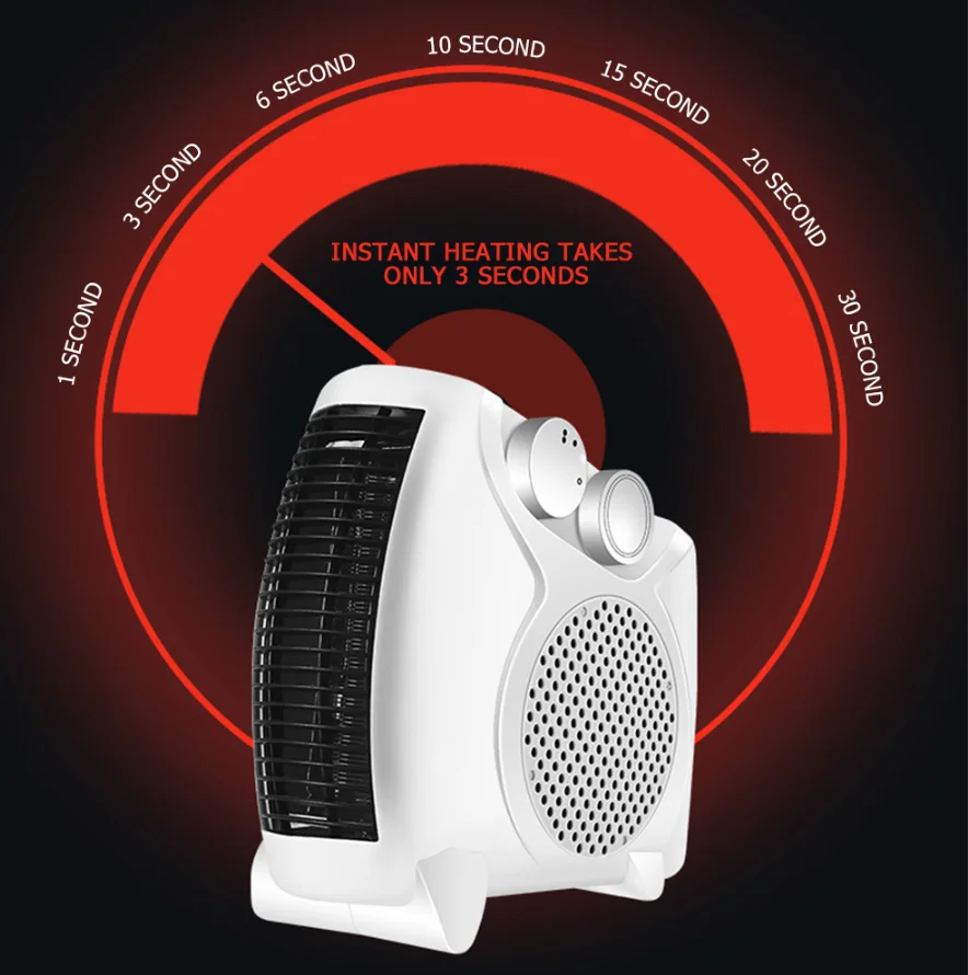Automatic Temperature Control Fan, Portable, 220V, 800 W - detail 14