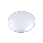 Silver mirrors customized shape and size for console table with mirror fittings
