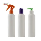 300 ml Empty Clear Cosmetics Squeezable Plastic Bottles with Spray Cap for Hair Conditioner Shampoo Soap Mask Oils