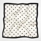 100% Silk Scarves Printing Service Designer Women Square Custom Silk Scarf with Logo