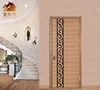 Salable in Europe CE well designed style PVC bedroom door ISO interior eco-friendly waterproof PVC bathroom door