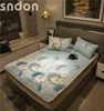 High quality modal pillow cover bedsheet top grade 100 natural latex mattress bed cover