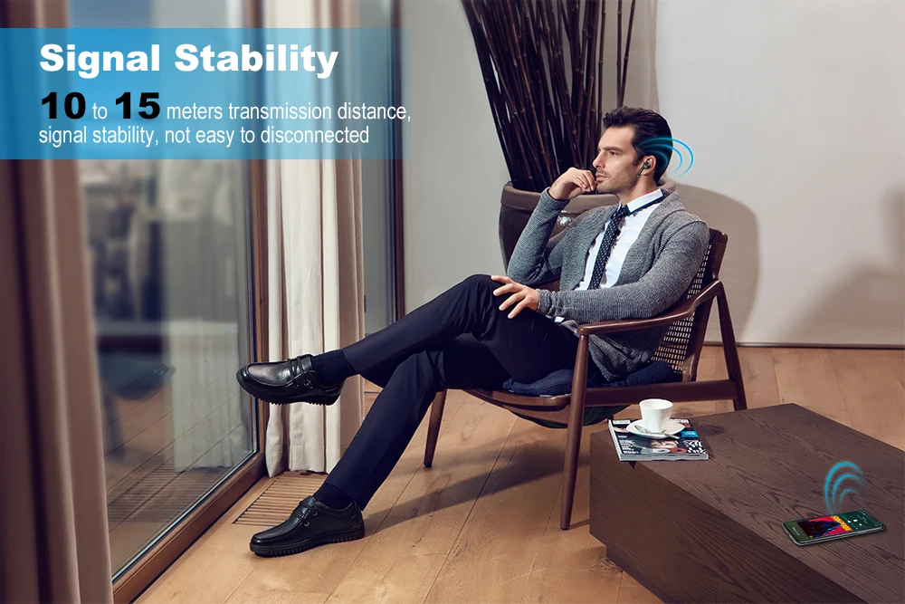 TW50 In Ear Bluetooth Earphone TWS Bluetooth V5.0 Wireless Headphone for Xiaomi Huawei - ANKUX.COM