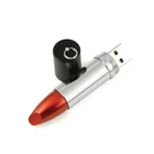 プロモーション印刷 4 ギガバイトペンドライブ口紅スタイル形状の usb フラッシュドライブ 32 ギガバイトペンドライブ