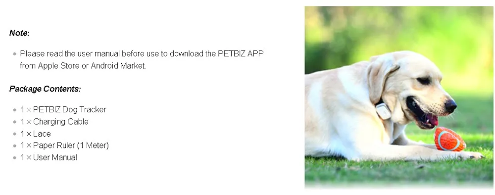 PETBIZ GPS Pet Tracker, NB-IOT(5G) Dog Locater & Activity Monitor, 30 Days Ultra Long-Lasting Battery Dog Tracking Device - ANKUX.COM