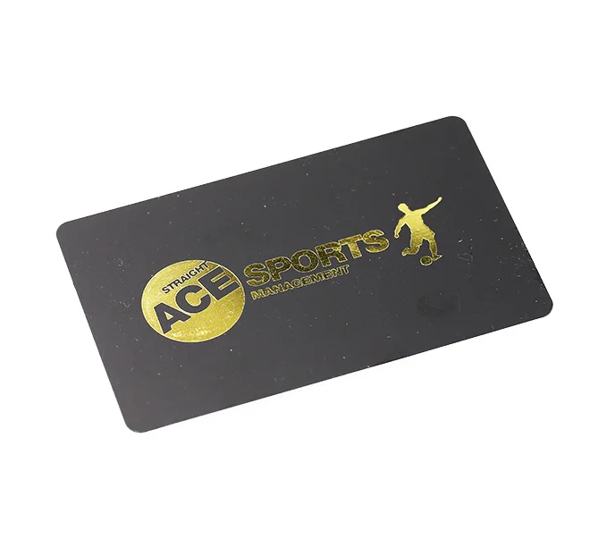 business gift card plastic custom printing embossed number pvc