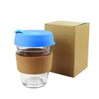 White coffee cup eco glass gift product cups for cafe and hourseware