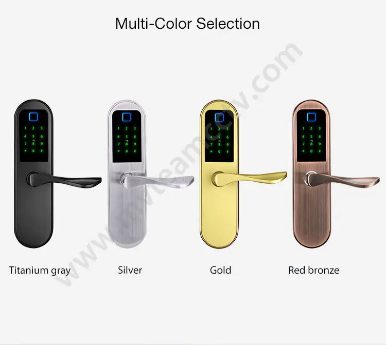 Wholesale Price Biometric Door Lock Keyless Security Smart Fingerprint Lock System For Home, Office, Hotel, House