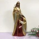 Family Ornament World Resin Christmas Family Religious Ornament Statues