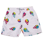 Mens Boys Short Funny Printing Swim Trunks with Mesh Lining Quick Dry Mens Bathing Suits Swimwear