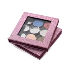 OEM Makeup Custom Empty Cardboard Eyeshadow Case Private Label Eyeshadow Palette