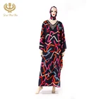 Islamic Women Clothes Muslim Sleeves Long Sleeve Kaftan Dresses