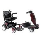Power 1 1/2 2 Durable Detachable Outdoor Cheap Lightweight Electric Wheelchair Power For Disable