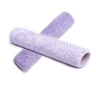 China wholesale purple color polyester painting tool roller cover