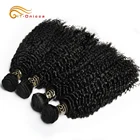 Top Fashion stock peruvian Tangle No Shed Dyeable 8A 10A 12A Brazilian mink remy virgin kinky curly hair bundles