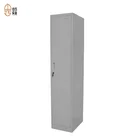 Hot Sale Steel Wardrobe Single Door Locker Storage Office And School Compartment ZQ-1B1A