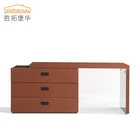 Dressing Table Environmental Tensile Structure Dressing Table Dresser Bedroom Set Modern Matte Brick Red Dressing Table