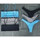 designer bikinis custom sexy ladies swimwear beachwear high waisted thong bikini 2019