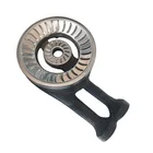 Cast Iron Burner with White Steel Cap 120mm