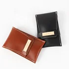 Watch Pouch Custom Brown Singal Leather Watch Pouch Storage Bag
