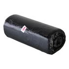 Biodegradable hdpe plastic white black garbage bags on roll
