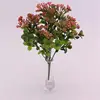 Artificial Milan Fruit Plants Plastic Milan Grass Plant Wedding Party New Year Home Decoration Accessories Flower