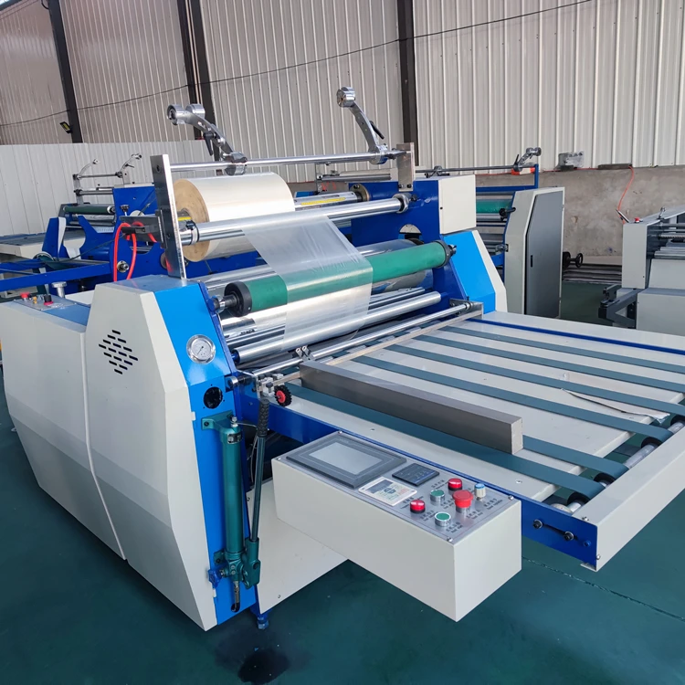 Zhenhua Fmj Semi Automatic Laminating Cardboard Manual Thermal With