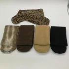 Nantong New Fashionable Solid Colour Customizable Pattern Keep Warm Plush or Sherpa Scarf