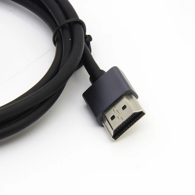 Bulk hd video ultra slim high speed hdmi cable with zinc alloy 2.0 hdtv ethernet 4 20cm 1m 2m - ANKUX.COM