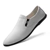 2019 Custom Wholesale Black White Formal Shoes For Men Casual Genuine Leather Online