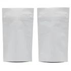 Custom Resealable White Matte For Ziplock Packaging And Printing Plastic Food Coffee Beans Bag