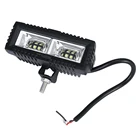 Waterproof IP69 40w Flood beam LED Work Light Bar Flush Mount Spot Beam Offroad Driving Lights